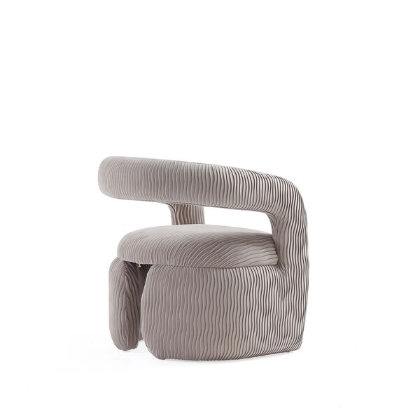 Manhattan Comfort Corvette Dining Chair in Dove - AC068-DO