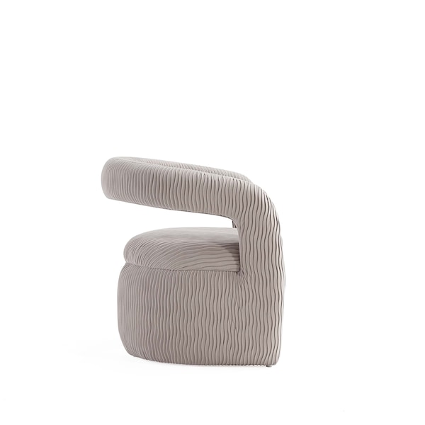 Manhattan Comfort Corvette Dining Chair in Dove - AC068-DO