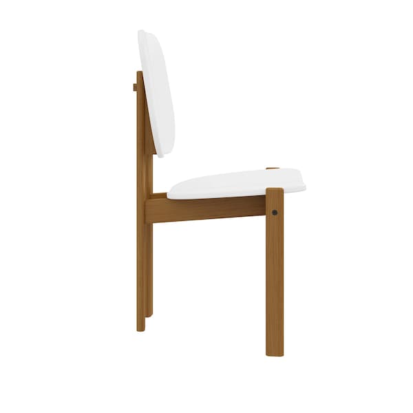 Manhattan Comfort Gales Dining Chair in White - Set of 2 - DC-83938-WH