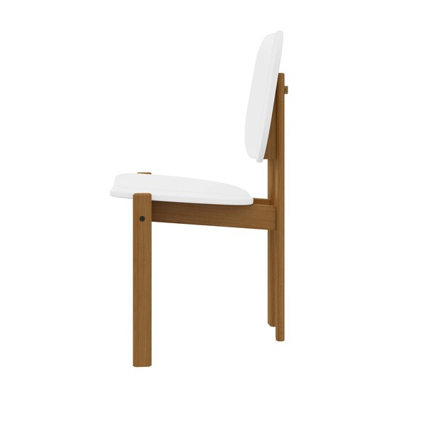 Manhattan Comfort Gales Dining Chair in White - Set of 2 - DC-83938-WH
