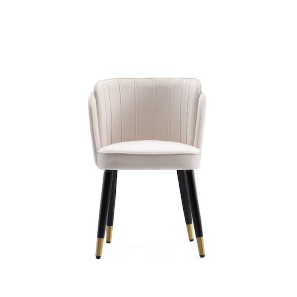 Manhattan Comfort Zephyr Dining Chair in Cream - DC043-CR