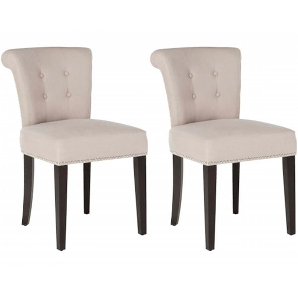 Safavieh Sinclair Ring Chair - Taupe - MCR4705B-SET2
