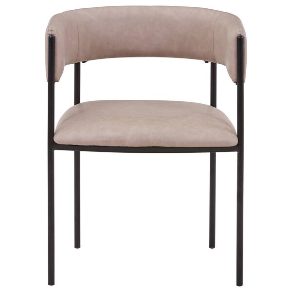 Leisuremod Cyril Collection Modern Chair in Taupe, 4PK - CDC22TP4