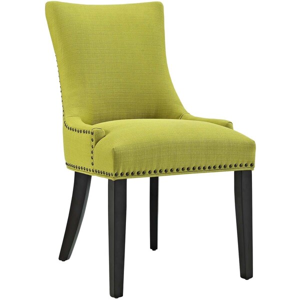 Modway Furniture 36 H x 25 W x 22 L in. Marquis Fabric Dining Chair, Wheat Grass - EEI-2229-WHE