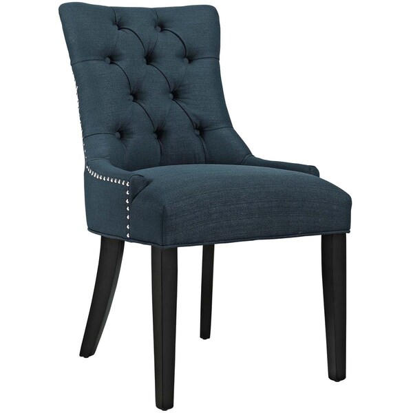 Modway Furniture 36 H x 22 W x 25 L in. Regent Fabric Dining Chair, Azure - EEI-2223-AZU