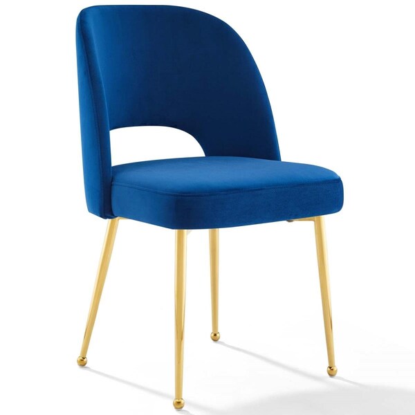 Modway Furniture Rouse Dining Room Side Chair, Navy - EEI-3836-NAV
