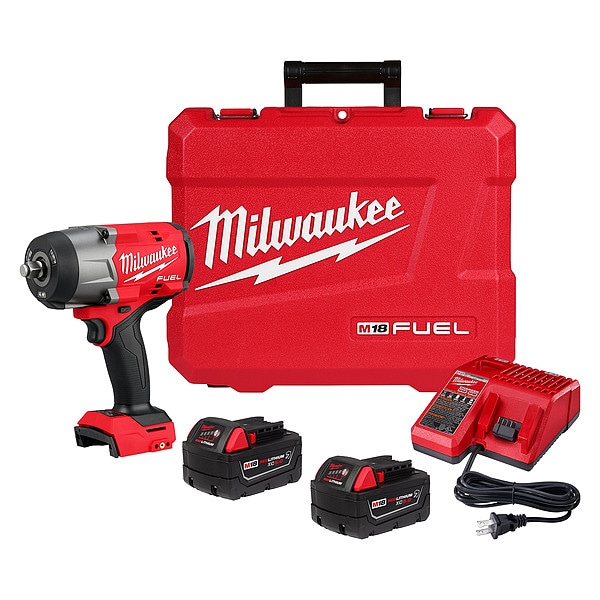 Milwaukee Tool High Torque Impact Wrench, 1/2 in - 2967-22, 2352-20
