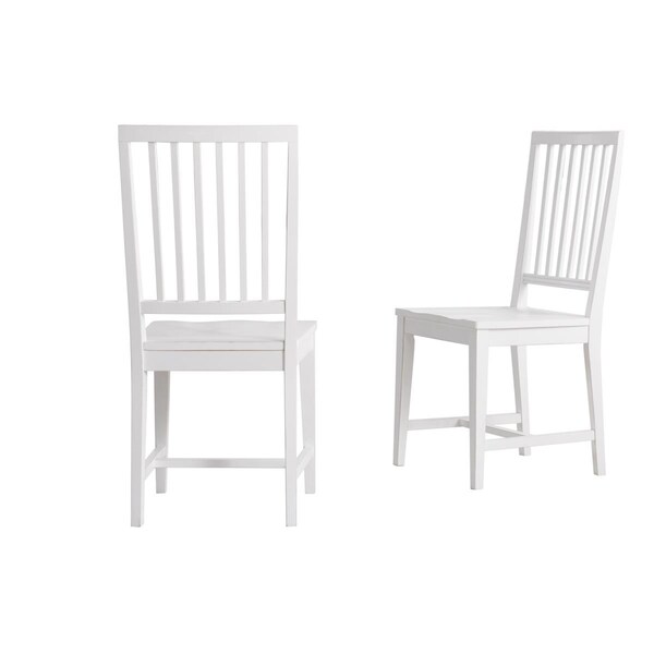 Kd Cama De Bebe Vienna Wood Dining Chairs, White, 2PK - KD3251420
