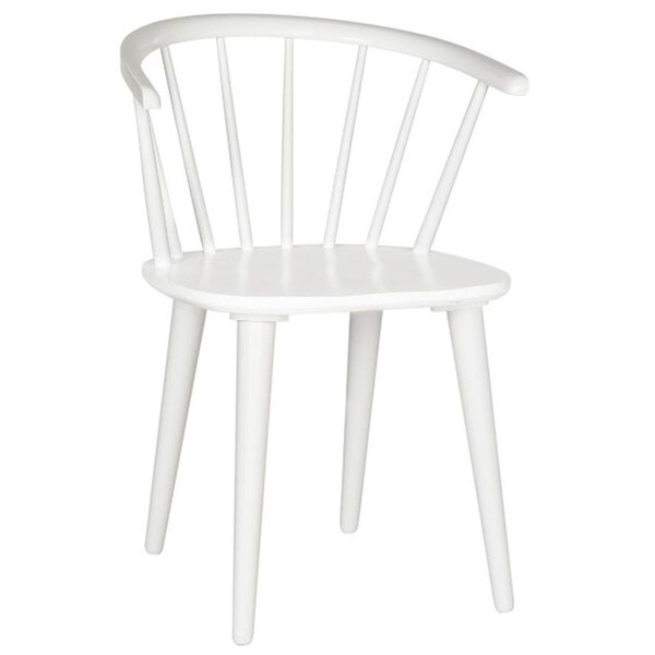 Safavieh Blanchard Side Chair- White - 29.9 x 20.5 x 21.3 in. - AMH8512B-SET2