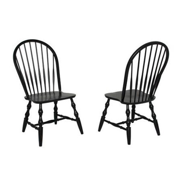 Seatsolutions Sunset Trading Windsor Spindleback Dining Chair Set of 2 - SE130621