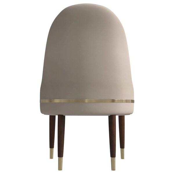 Leisuremod Elara Collection Wooden Dining Chair in Cream, 4PK - EC59CR4