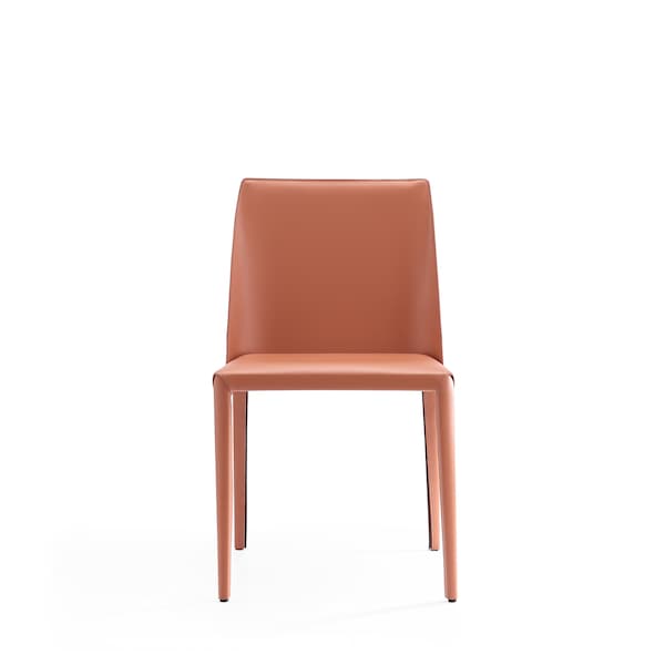 Manhattan Comfort Paris Dining Chair in Clay (Set of 2) - DC032-CY