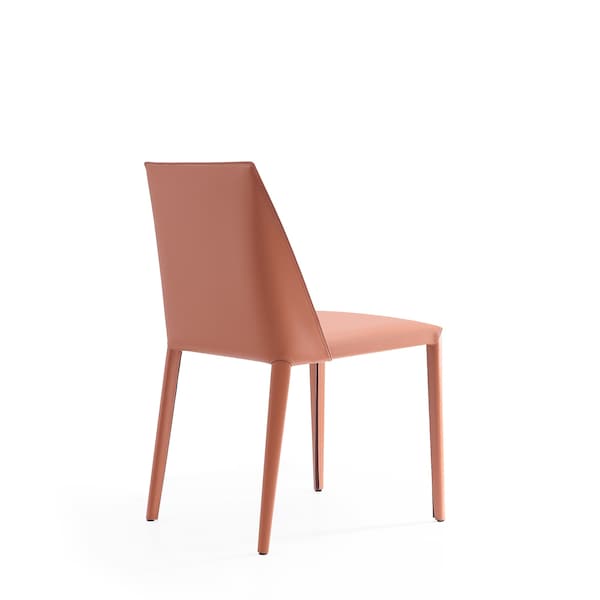 Manhattan Comfort Paris Dining Chair in Clay (Set of 2) - DC032-CY