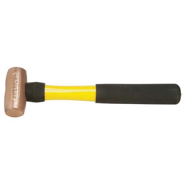 American Hammer Sledge Hammer, 1-1/2 lb., 12 In, Fiberglass - AM15CUFG