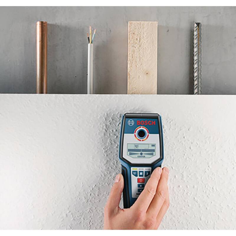 Bosch Digital Wall Scanner with Modes for Wood, Metal, and AC Wiring - GMS120