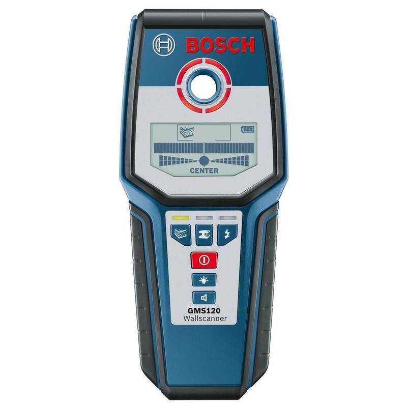 Bosch Digital Wall Scanner with Modes for Wood, Metal, and AC Wiring - GMS120
