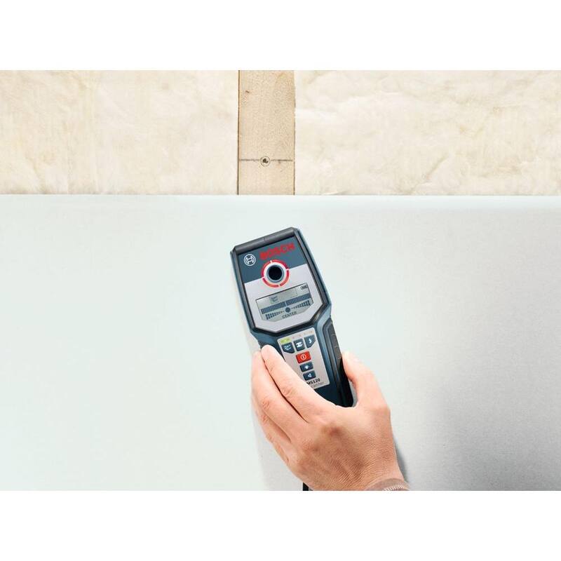 Bosch Digital Wall Scanner with Modes for Wood, Metal, and AC Wiring - GMS120