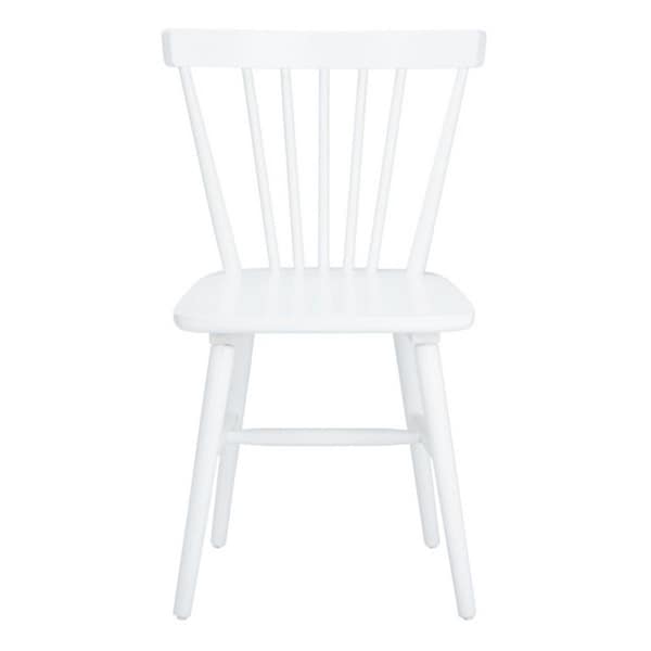 Safavieh 20.1 x 20.3 x 32.8 in. Winona Spindle Back Dining Chair, White - DCH8500B-SET2