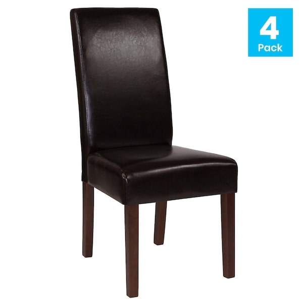 Flash Furniture 19 W, 21.5 L, 40 H - 4-QY-A37-9061-BRNL-GG