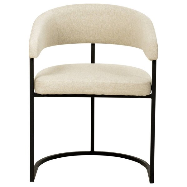 Leisuremod Aero Collection Modern Dining Chair in Taupe, 2PK - AC23TP2