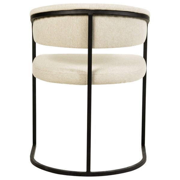 Leisuremod Aero Collection Modern Dining Chair in Taupe, 2PK - AC23TP2