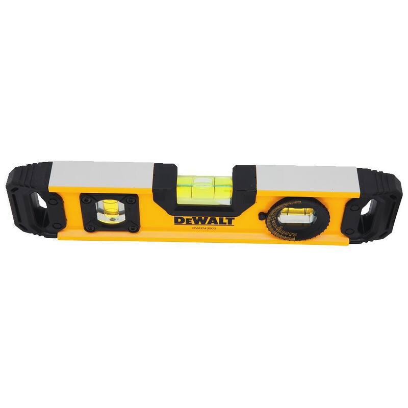 DEWALT 3/4 in. Stud Finder and 9 in. Torpedo Level - DW0100W43003
