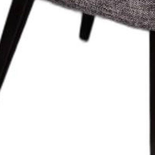 Homeroots Modern Fabric Dining Chair - Grey - 284415