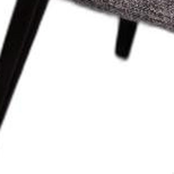 Homeroots Modern Fabric Dining Chair - Grey - 284415