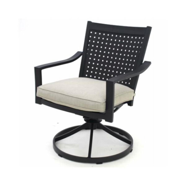 Comfortcorrect Four Seasons Highland Cast Aluminum Swivel Rocker Dining Chair - CO3254597