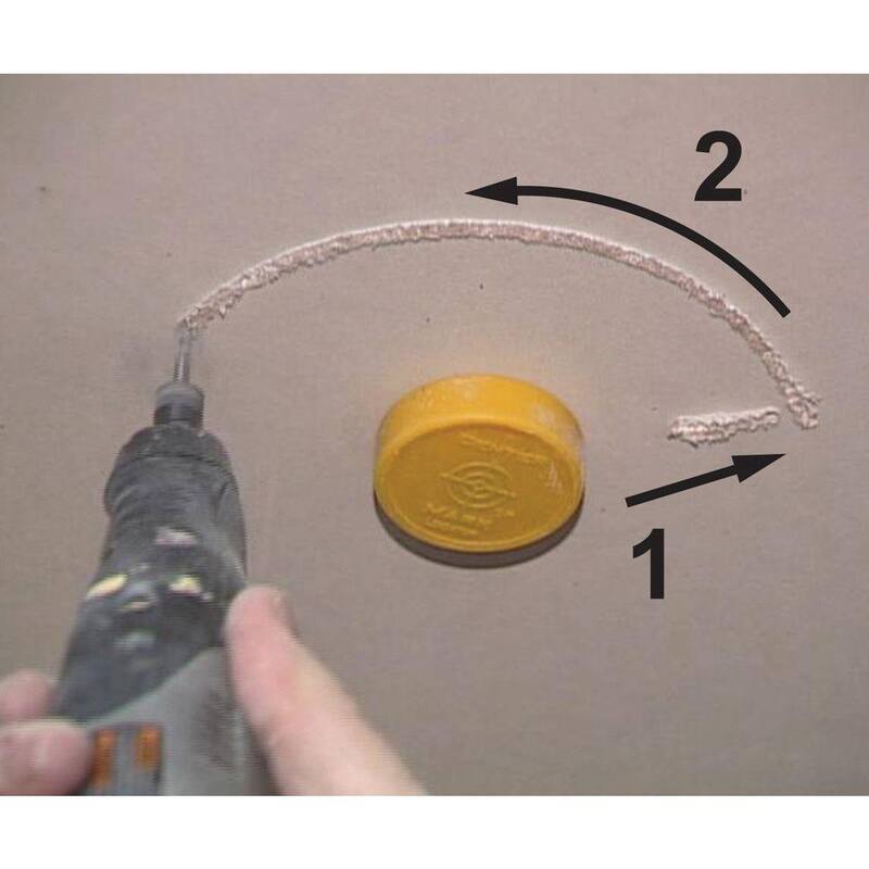 Calculated Industries Center Mark Drywall Recessed Light Fixture Locator Tool Kit (3-Piece) - 8110