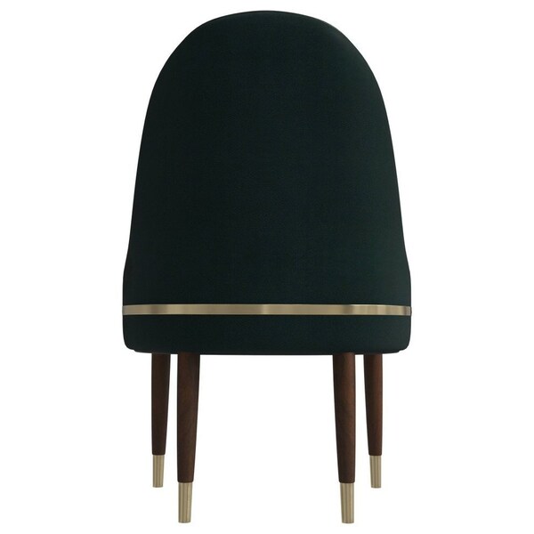 Leisuremod Elara Collection Wooden Dining Chair in Two-Tone Green, 2PK - EC59G2