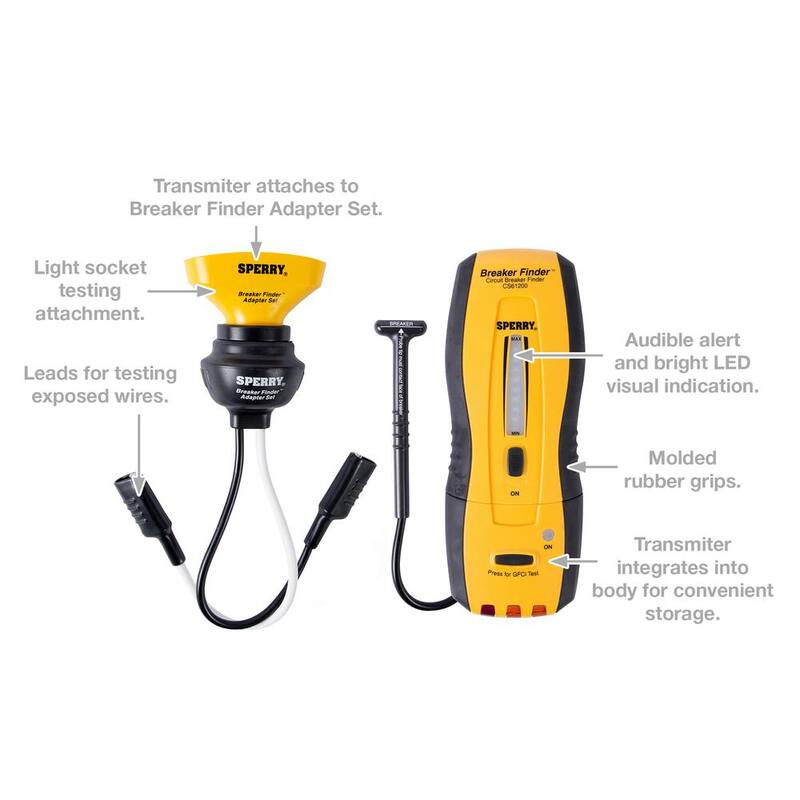 Sperry Circuit Breaker Finder Tracer Kit - CS61200P