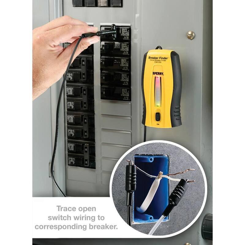 Sperry Circuit Breaker Finder Tracer Kit - CS61200P