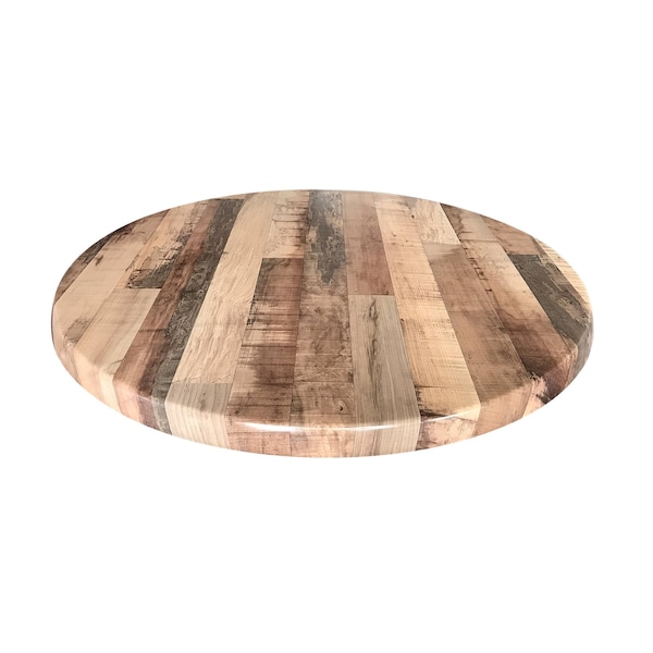 Holland Bar Stool Co 30" dia. Rustic, Indoor/Outdoor All-Season EnduroTop Table Top - OD30RRUSTIC