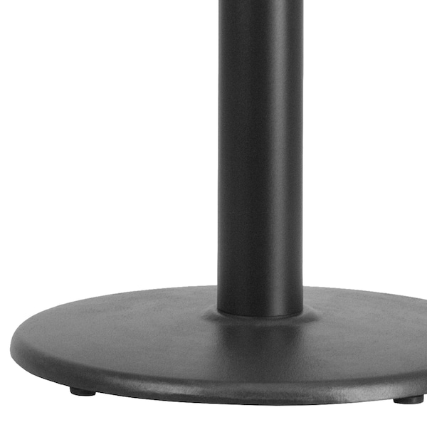 Flash Furniture Round Restaurant Table Base with 3 Dia. - XU-TR18-GG