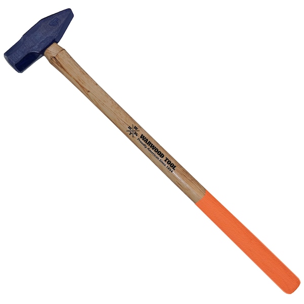 Warwood Tool 8 lb Cross Pein Sledge, 32 Hickory Safety Grip Handle - 13262