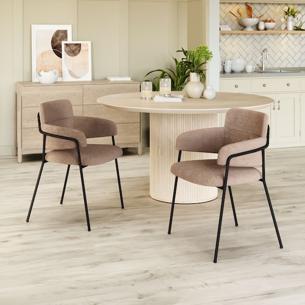 Zuo Modern Marcel Dining Chair Set Of 2 Brown - 109664
