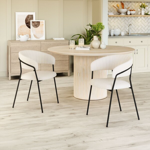 Zuo Modern Josephine Dining Chair Set Of 2 Cream - 109669