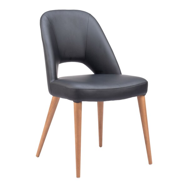 Zuo Modern Leith Dining Chair Set Of 2 Black - 110123