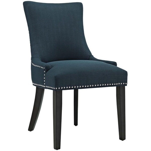 Modway Furniture 36 H x 25 W x 22 L in. Marquis Fabric Dining Chair, Azure - EEI-2229-AZU
