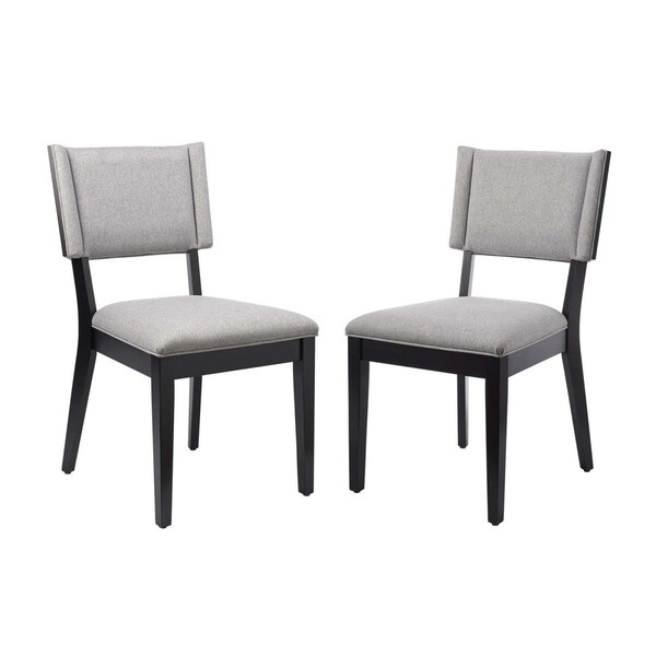 Modway Furniture Esquire Dining Chairs, Light Gray - Set of 2 - EEI-4559-LGR
