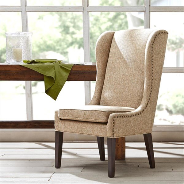 Madison Park Garbo Captains Dining Chair - Beige - FPF20-0278
