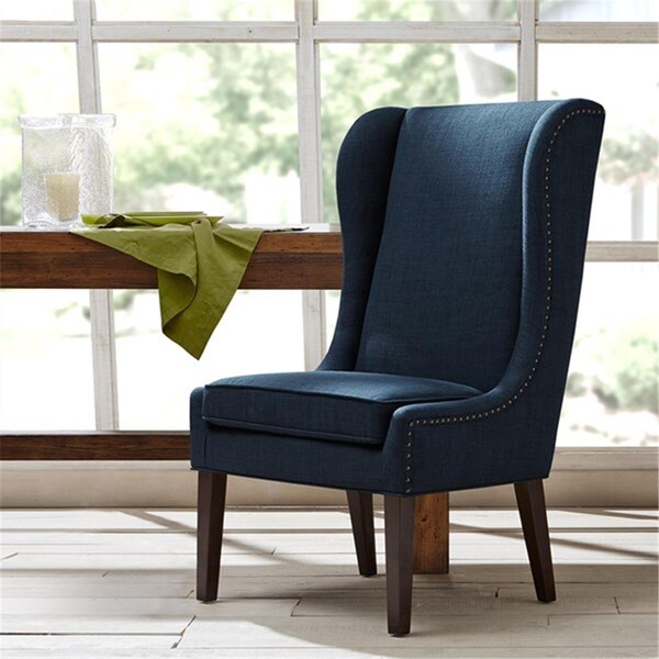 Madison Park Garbo Captains Dining Chair - Navy - FPF20-0280