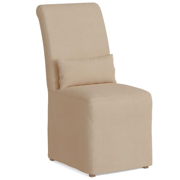 Fine-Line Newport Slipcovered Dining Chair Tan - FI3203383