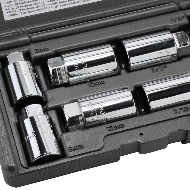 GEARWRENCH SAE/Metric Stud Removal Set (8-Piece) - 41760D