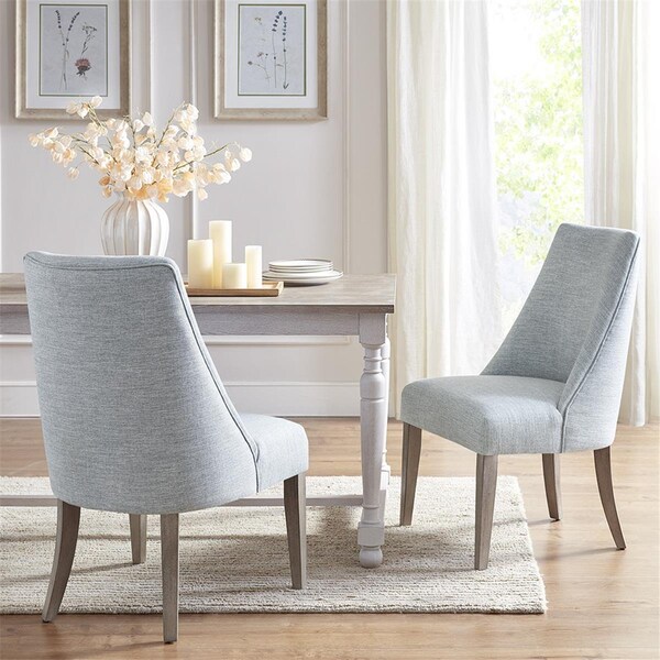 Martha Stewart Light Blue Winfield Dining Chair - Set of 2 - MT108-0079