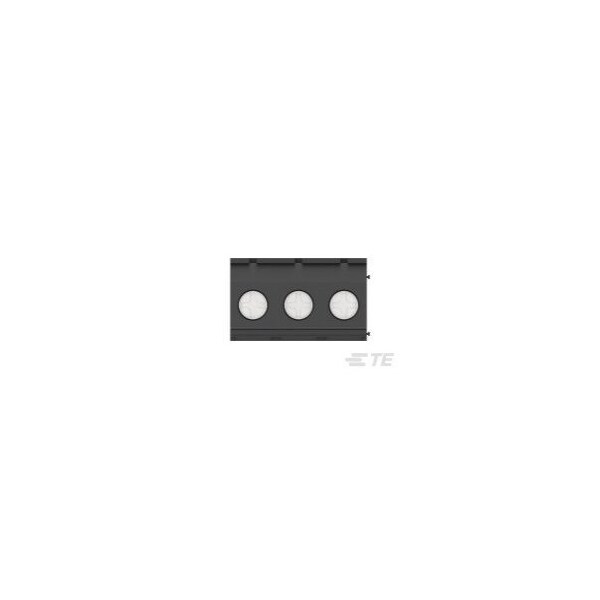 Te Connectivity 3 Posn Power Connector  Black  10.16mm - 1-1986660-3