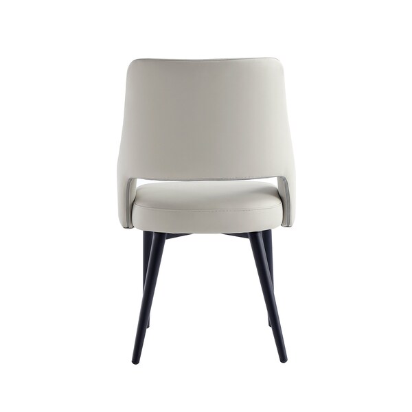 Manhattan Comfort Tremont Dining Chair in Stone - Set of 2 - 2-DC104-ST