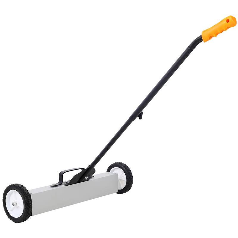 Tatayosi Rolling Magnetic Pick-Up Sweeper, Heavy-Duty Push-Type with Release, for Nails Needles Screws Collection - P-DJ-77096
