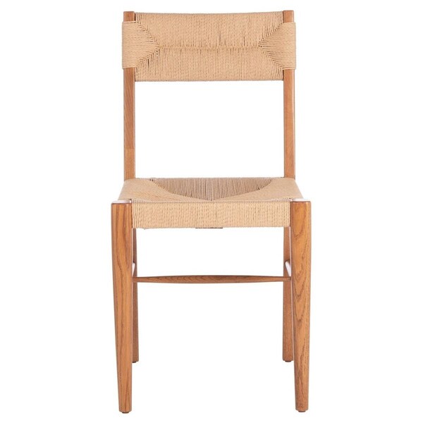 Safavieh Cody Rattan Dining Chair, Natural - SFV4104B-SET2